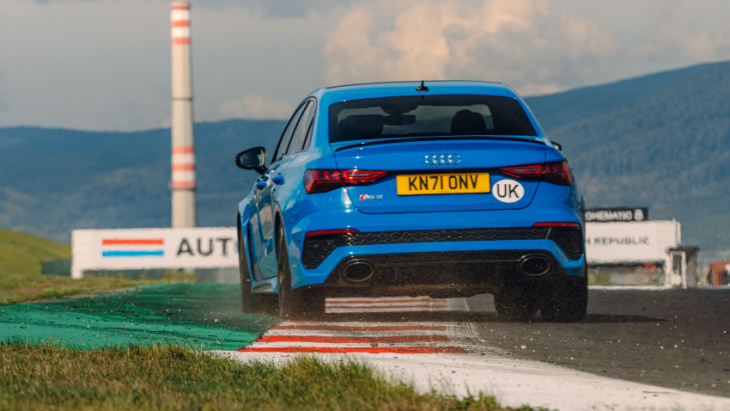 audi rs3 saloon fast facts: tg speed week 2022