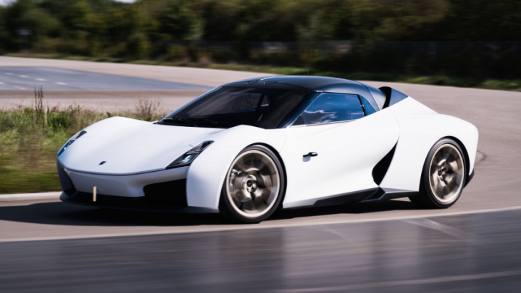 apollo has revealed an electric supercar prototype