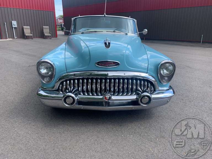 rule the road in this 1953 buick special convertible