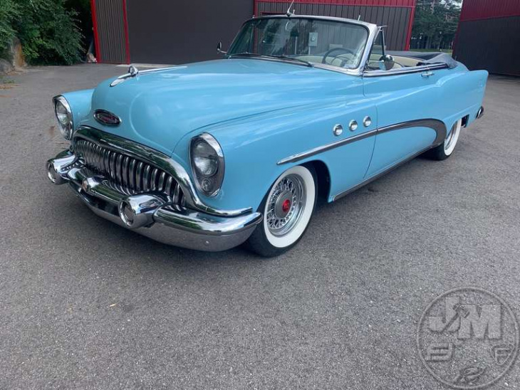 rule the road in this 1953 buick special convertible