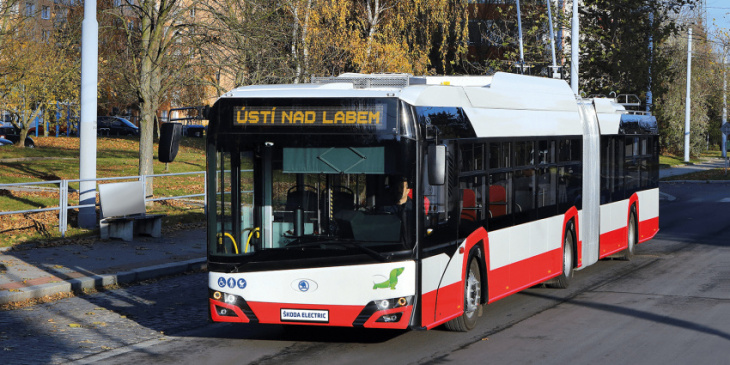 skoda group receives order for 33 trolleybuses