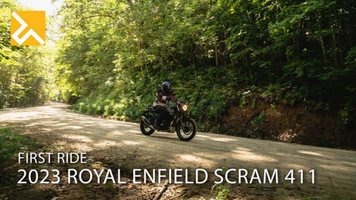 2023 royal enfield scram 411 first ride review
