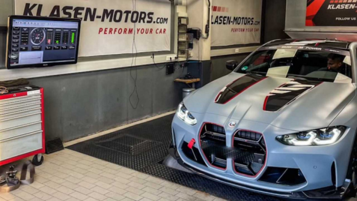 2023 bmw m4 csl dyno pull shows more power than expected