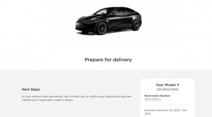 tesla model y performance deliveries push out to 2023