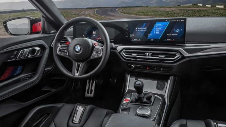android, more power, more gear and a higher price! 2023 bmw m2 coupe gets m4 powertrain tech and keeps rear-drive thrills