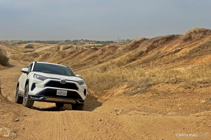 cuv playground: exploring an off-road park with the toyota rav4 prime