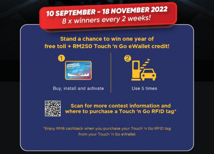 how to, tng: enjoy free tolls for 1 year when you upgrade to rfid, here's how to win
