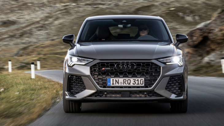 eye rolls at the ready for the audi rs q3 ‘edition 10 years’