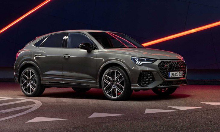 audi rs q3 edition 10 years is a limited suv with plenty of black trim