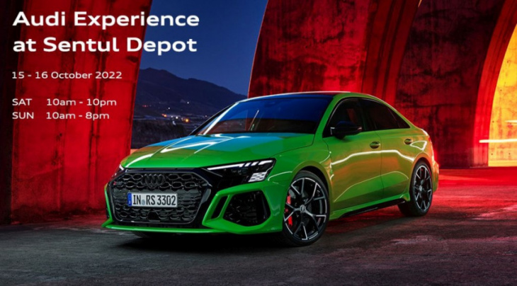 get the 'audi experience' on oct 15-16