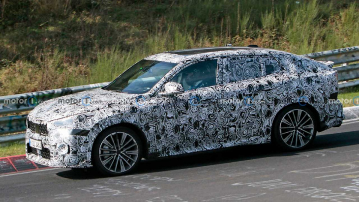 2024 bmw x2 spied again in more potent m35i trim