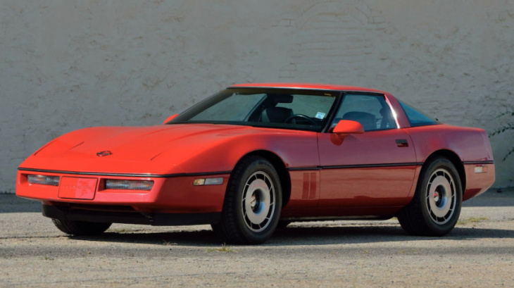 unique collection of 15 red c4 corvettes is headed to auction