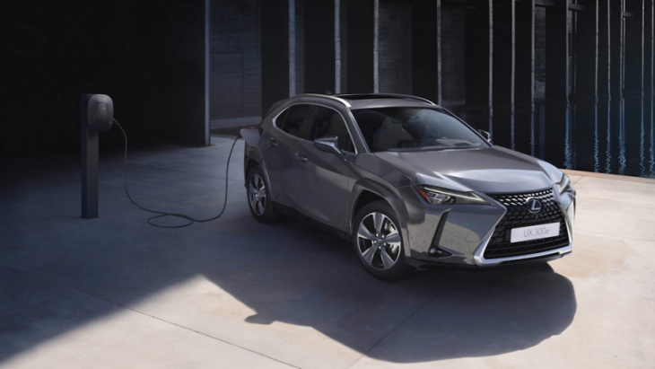 lexus bumps up the range of all-electric ux 300e for 2023
