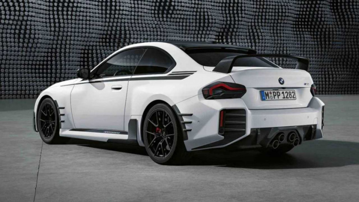 2023 bmw m2 with m performance parts is anything but subtle