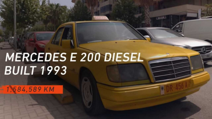 1993 mercedes e-class has original engine after nearly one million miles