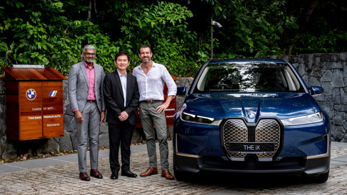 bmw expands ev charging network to langkawi with two 11-kw ac chargers