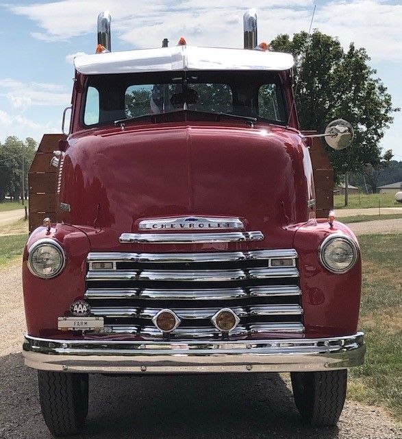 this chevrolet coe is one cool truck and you can it buy at maple brothers auction