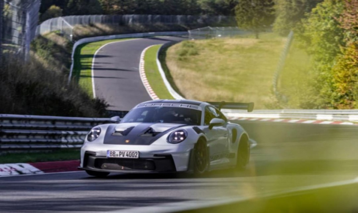 porsche proves the 911 gt3 rs is a track-storming beast with blistering nurburgring lap time