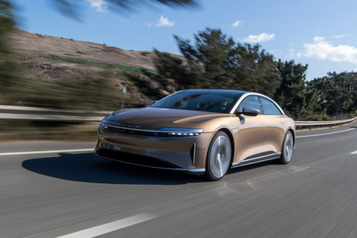 amazon, lucid air ev learns new tricks via over-the-air software update