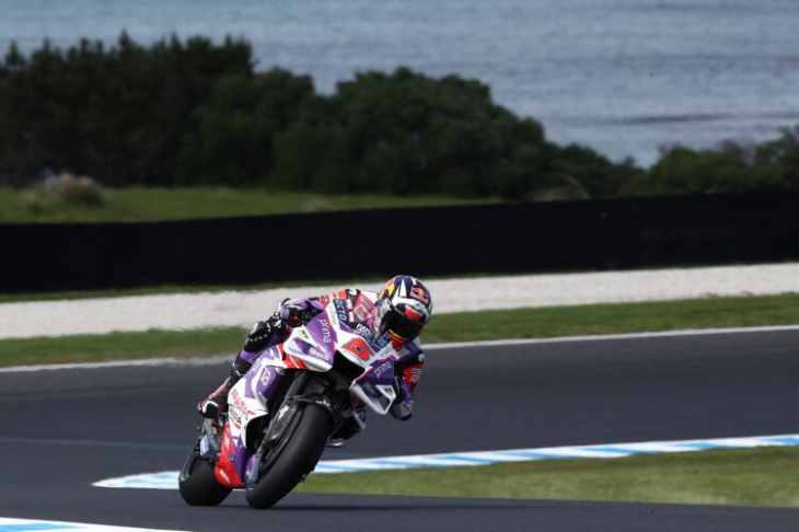 zarco sweeps friday at phillip island with scratch fp2 time