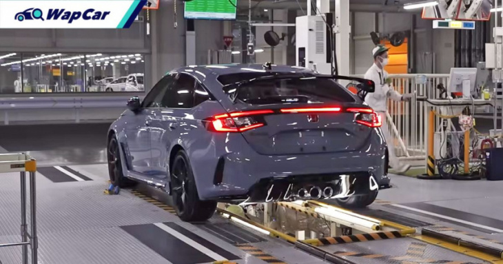watch how the fl5 2023 honda civic is manufactured in japan
