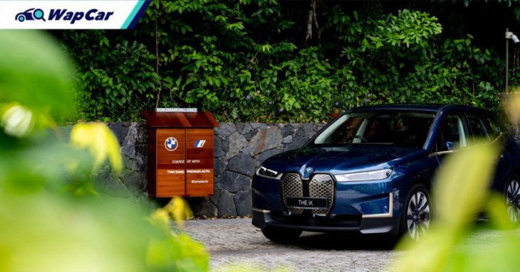 bmw malaysia and tian siang premium auto unveil 2 ev chargers in langkawi 5-star beach resort