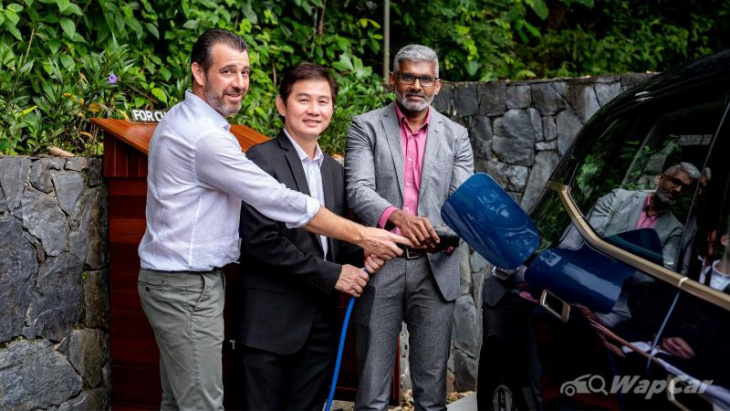 bmw malaysia and tian siang premium auto unveil 2 ev chargers in langkawi 5-star beach resort