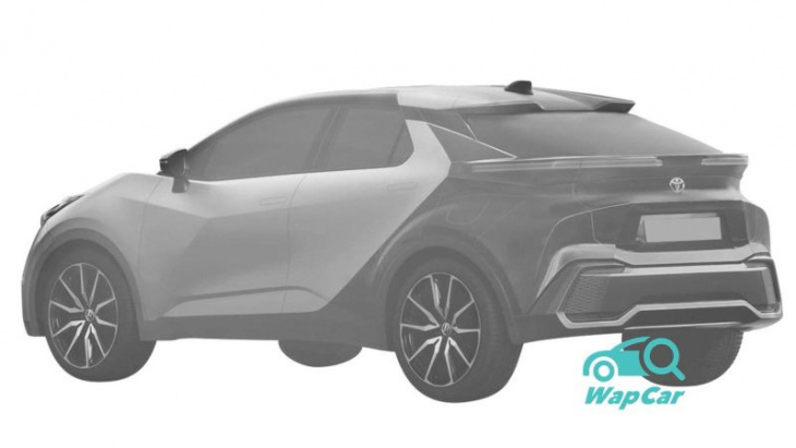 debuting in mid-2023, all-new 2023 toyota c-hr comes to life in new render