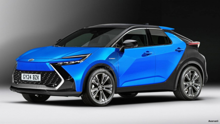 new 2023 toyota c-hr on the way with range of powertrains