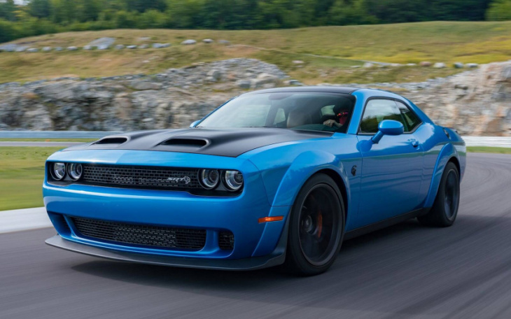 this is a dodge challenger for people who can’t pick a colour