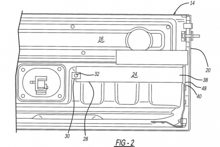 make your bed: ram patents tailgate-mounted side step