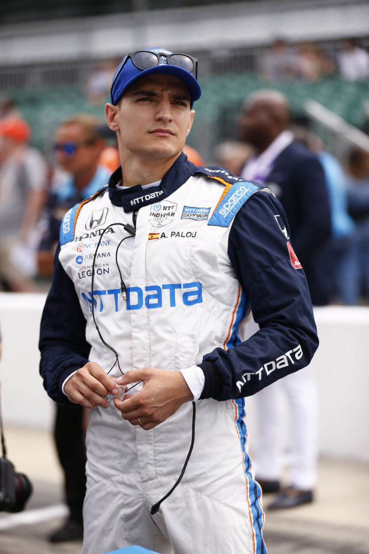 indy car drivers alex palou, pato o'ward named for mclaren f1 fp1 practice sessions
