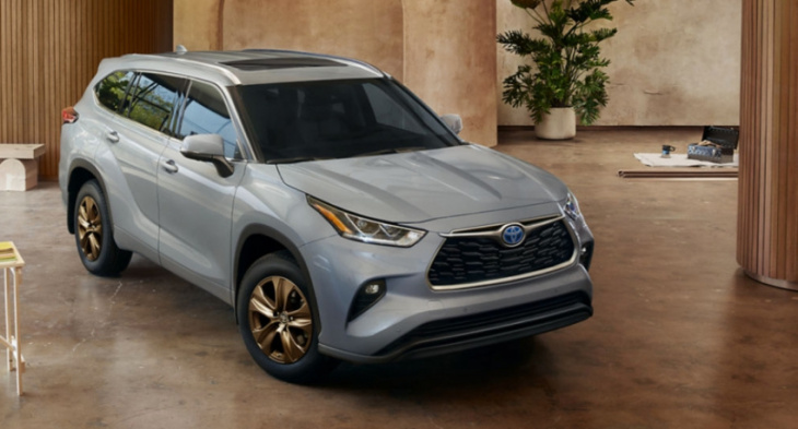 what colors does the 2023 toyota highlander hybrid come in?