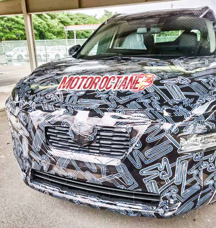 new nissan suv spied in india – rival to xuv700, harrier ?