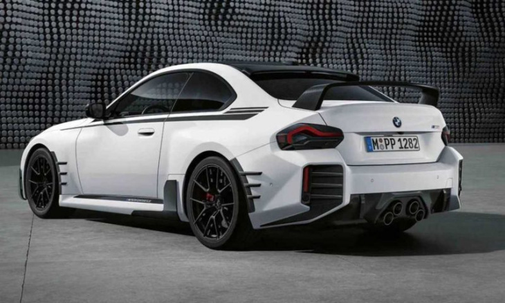 and then, there were m-performance parts on the 2023 bmw m2