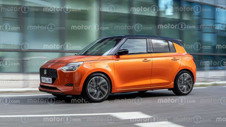 here's what next suzuki swift could look like based on spy shots