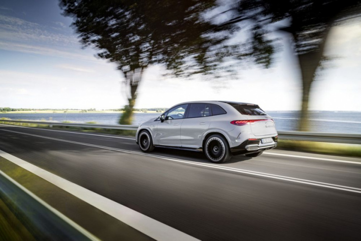the mercedes-benz eqe suv lineup brings up to 677 hp