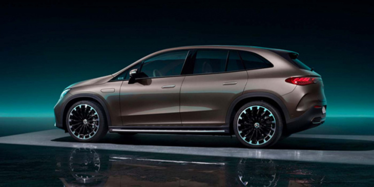 mercedes-benz debuts upcoming eqe suv alongside high-performance amg version