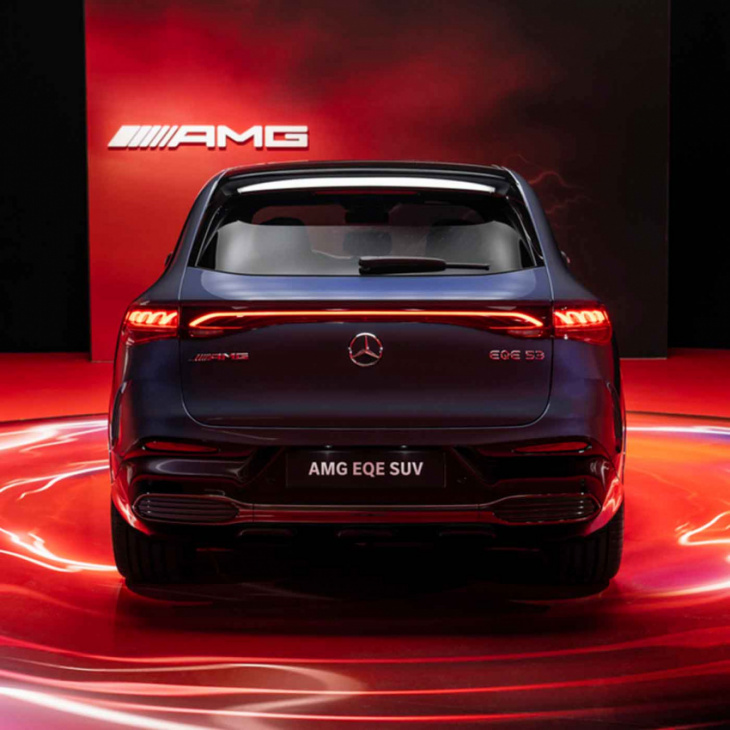 mercedes-benz debuts upcoming eqe suv alongside high-performance amg version