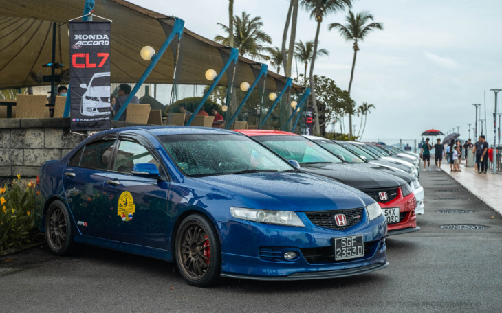 honda accord cl7 singapore owners' meet 2022: keeping the love for vtec alive