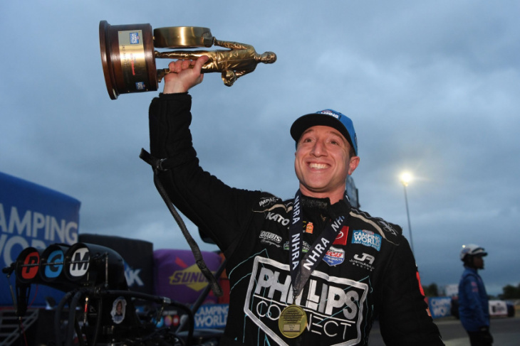nhra texas fallnationals results, updated points: justin ashley extends top fuel lead