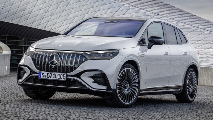 new mercedes-benz eqe suv unveiled with 687 hp amg version, up to 590 km range