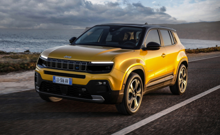 android, jeep shows off new entry-level electric suv
