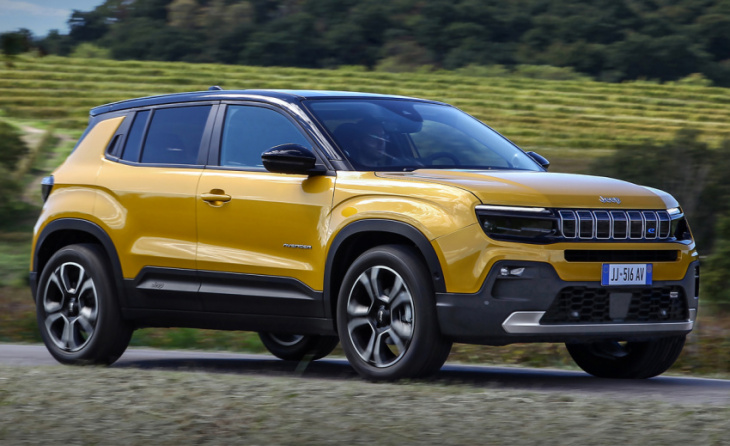 android, jeep shows off new entry-level electric suv