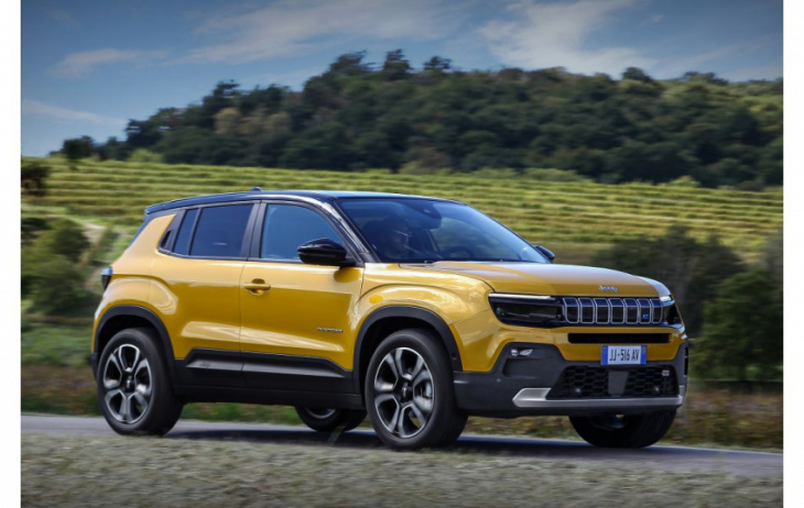 android, all new jeep® avenger unveiled in paris, the first-ever fully electric jeep brand suv
