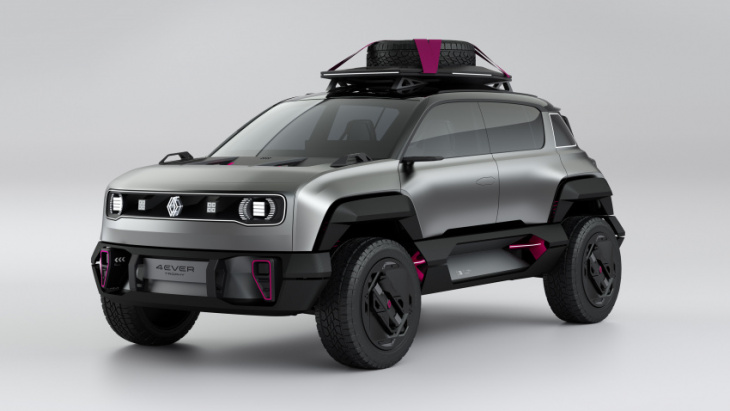 the renault 4 has returned as an off-roader concept