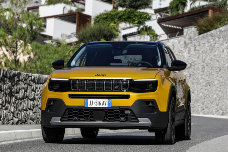 android, jeep avenger debuts at 2022 paris auto show as brand's first ev