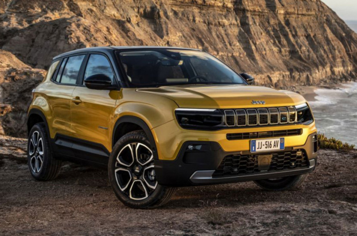 android, 2023 jeep avenger electric suv revealed