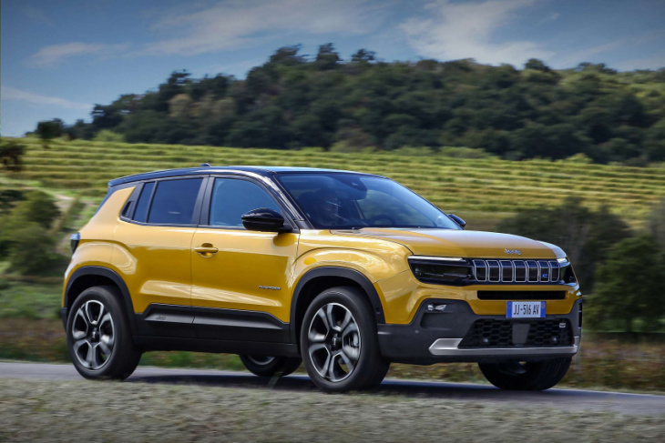 android, new avenger suv is jeep’s first ev