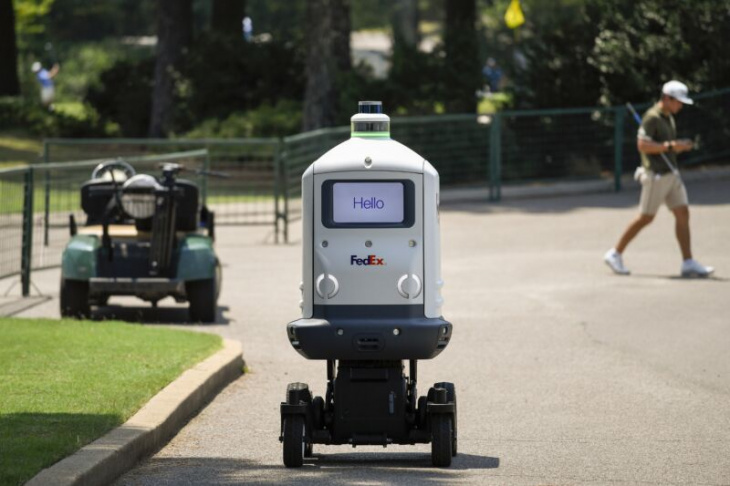 amazon, fedex abandons its last-mile delivery robot program